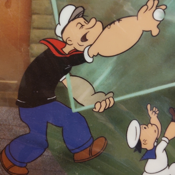 Lithocell print, Popeye, Nice Catch - Picture 3 of 6